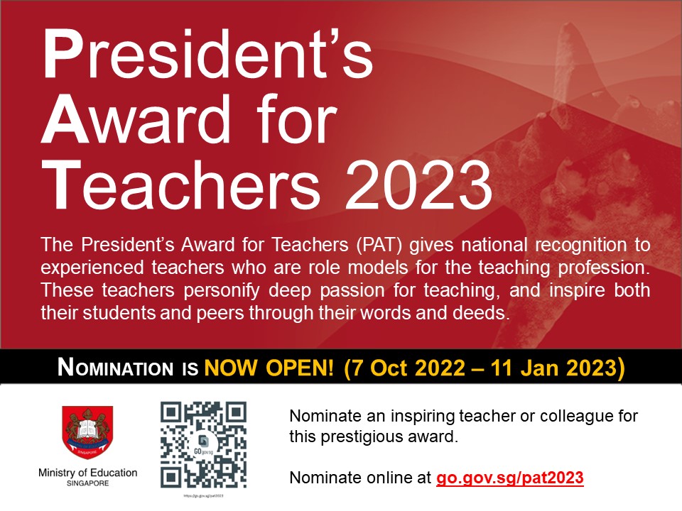 President's Award for Teachers (PAT)
